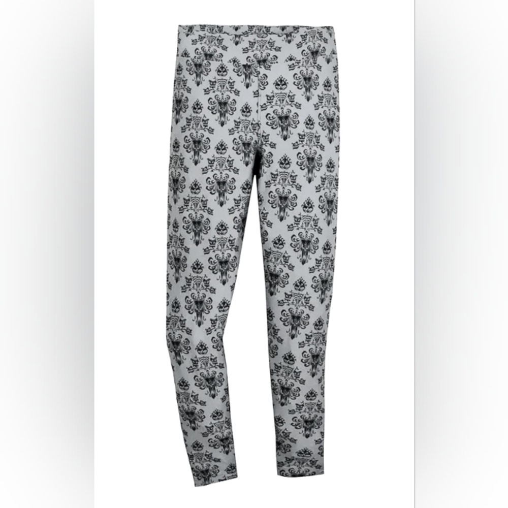 Disney Parks Wallpaper Haunted Mansion Leggings Large